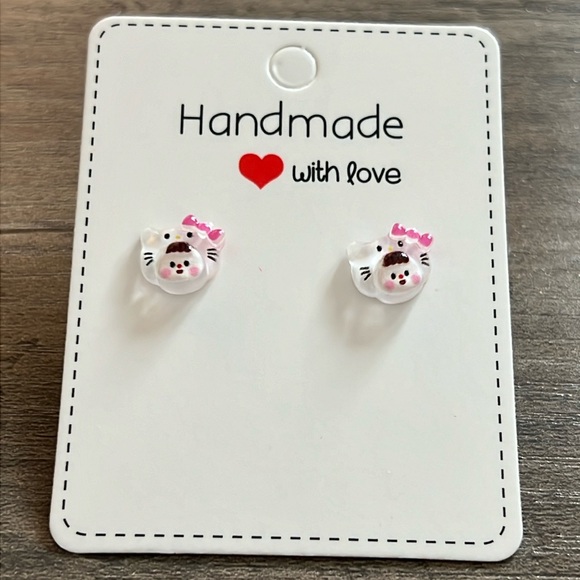 Handmade Kawaii earrings - Picture 1 of 4